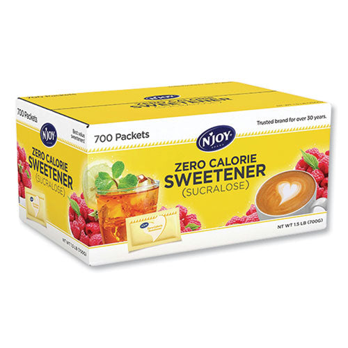 Yellow Sucralose Zero Calorie Sweetener Packets, 1 G Packet, 700 Packets-carton