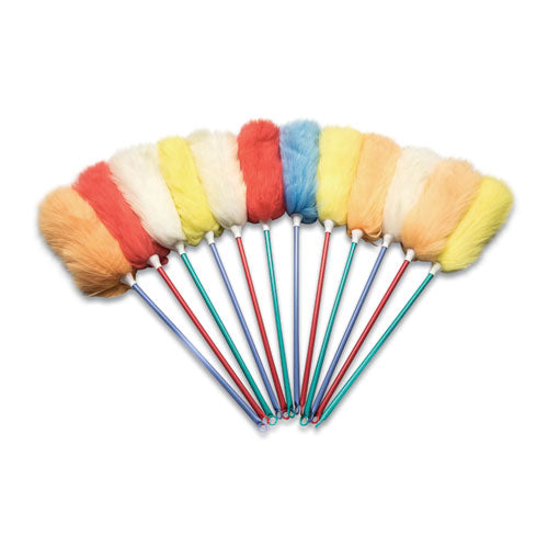 Lambswool Duster, 26" Overall Length, Assorted Wool-handle Color