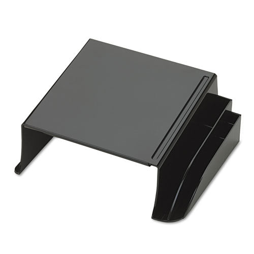 Officemate 2200 Series Telephone Stand, 12 1-4"w X 10 1-2"d X 5 1-4"h, Black