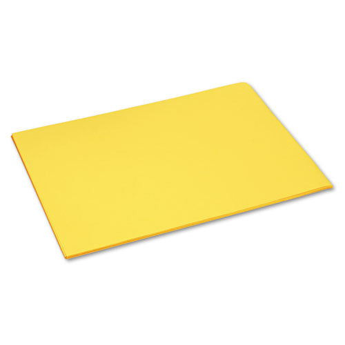 Tru-ray Construction Paper, 76lb, 18 X 24, Yellow, 50-pack