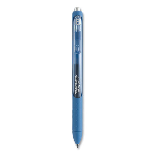 Inkjoy Gel Pen, Stick, Fine 0.5 Mm, Blue Ink, Blue Barrel, Dozen