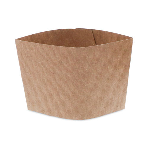Hot Cup Sleeve, Fits 10 Oz To 24 Oz Cups, Brown, 1,000-carton