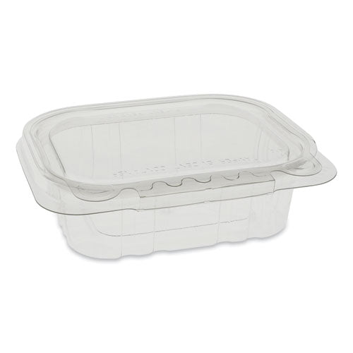 Earthchoice Tamper Evident Deli Container, 8 Oz, 5.38 X 4.5 X 1.5, Clear, 320-carton