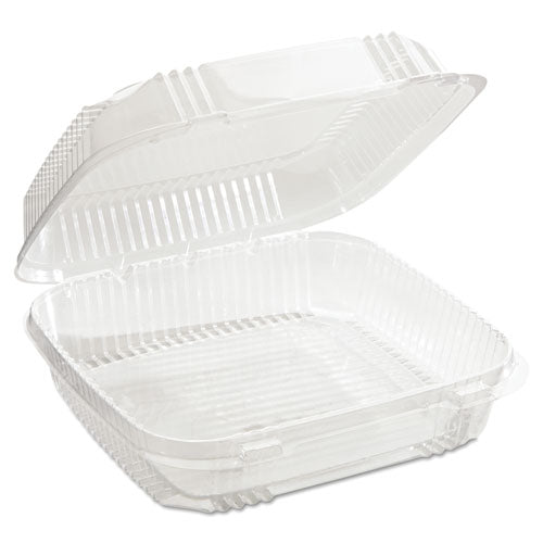 Clearview Smartlock Food Containers, 49 Oz, 8.2 X 8.34 X 2.91, Clear, 200-carton