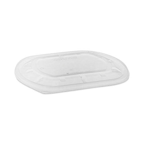 Clearview Mealmaster Lid With Fog Gard Coating, Large Flat Lid, 9.38 X 8 X 0.38, Clear, 300-carton