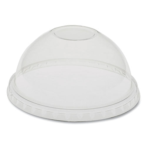 Earthchoice Strawless Rpet Lid, Dome Lid, Clear, Fits 12 Oz To 24 Oz "b" Cups, Clear, 1,020-carton