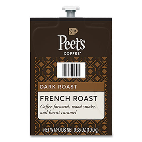 Flavia Ground Coffee Freshpacks, French Roast, 0.35 Oz Freshpack, 76-carton