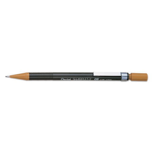 Sharplet-2 Mechanical Pencil, 0.9 Mm, Hb (#2.5), Black Lead, Brown Barrel