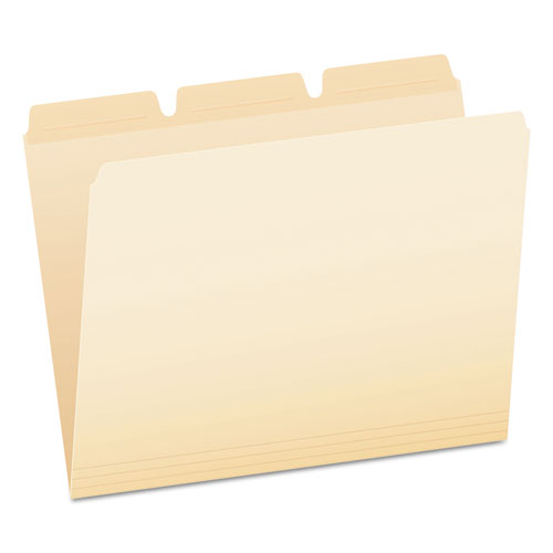 Ready-tab Reinforced File Folders, 1-3-cut Tabs, Letter Size, Manila, 50-pack