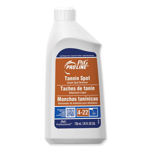 Tannin Spot Carpet Spot Remover, Peach, 25 Oz Bottle, 15-carton