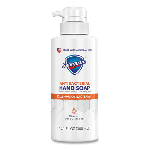 Antibacterial Liquid Hand Soap, Fresh Clean Scent, 10.1 Oz Pump Bottle, 4-carton