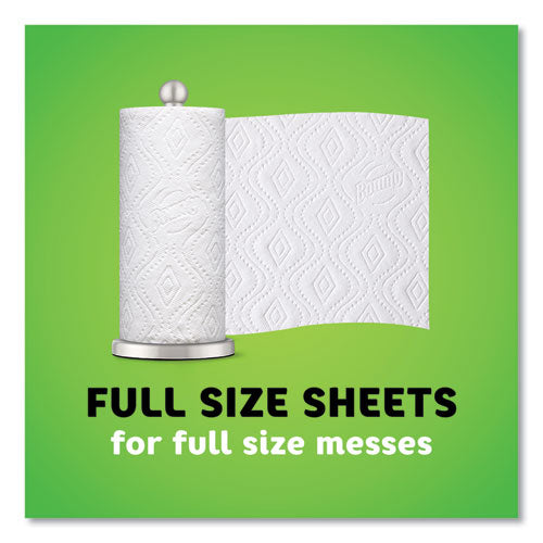 Kitchen Roll Paper Towels, 2-ply, White, 48 Sheets-single Plus Roll, 12 Rolls-carton