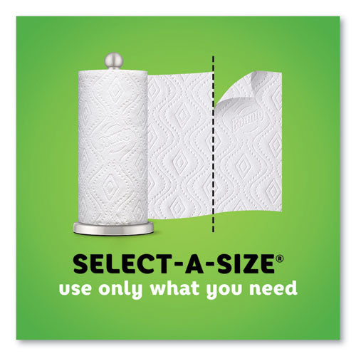 Select-a-size Kitchen Roll Paper Towels, 2-ply, White, 5.9 X 11, 74 Sheets-roll, 24 Rolls-carton