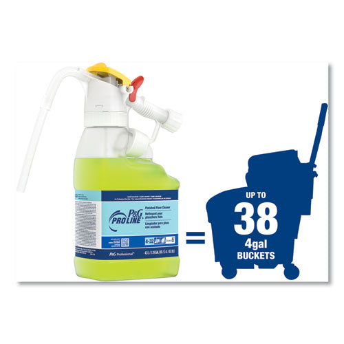 Dilute 2 Go, P And G Pro Line Finished Floor Cleaner, Fresh Scent, 4.5 L Jug, 1-carton