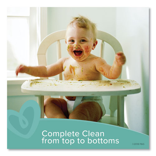 Complete Clean Baby Wipes, 1-ply, Baby Fresh, 72 Wipes-pack, 10 Packs-carton