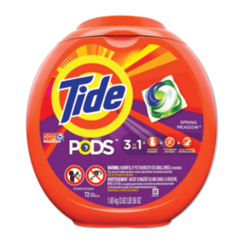 Pods, Unscented, 81 Pods-tub, 4 Tubs Carton