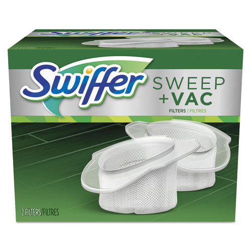Sweeper Vac Replacement Filter, 2 Filters-pack, 8 Packs-carton