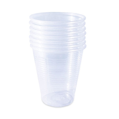 Plastic Cold Cups, 12 Oz, Translucent, 1,000-carton