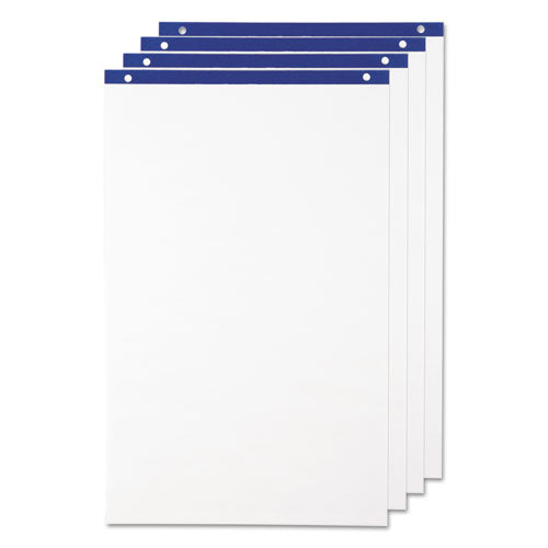 Conference Cabinet Flipchart Pad, 21 X 33.75, White, 50 Sheets, 4-carton