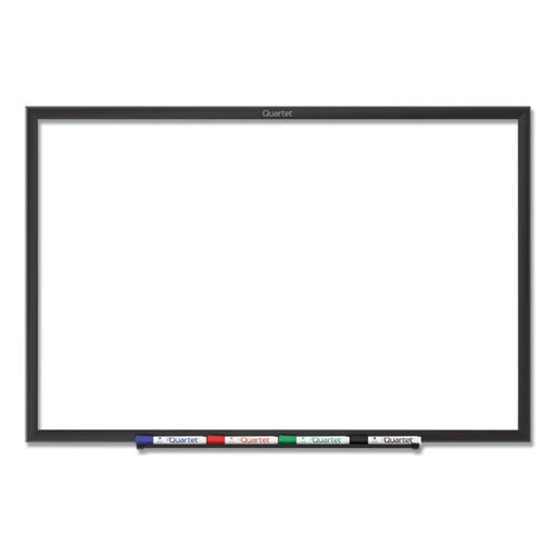 Classic Series Total Erase Dry Erase Board, 24 X 18, White Surface, Black Frame