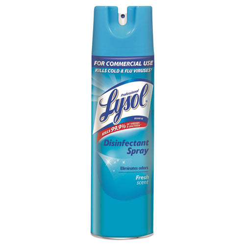 Disinfectant Spray, Original Scent, 19 Oz Aerosol Spray, 12-carton