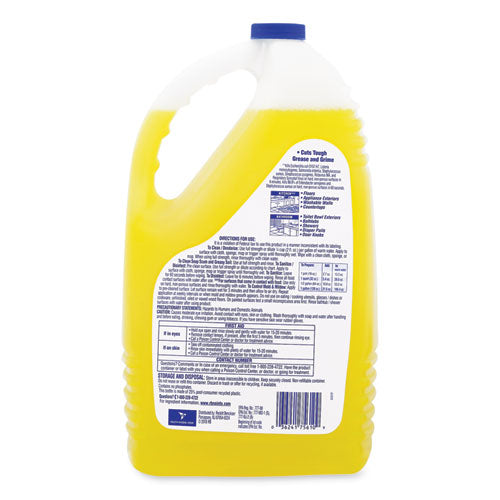 Clean And Fresh Multi-surface Cleaner, Sparkling Lemon And Sunflower Essence, 144 Oz Bottle, 4-carton