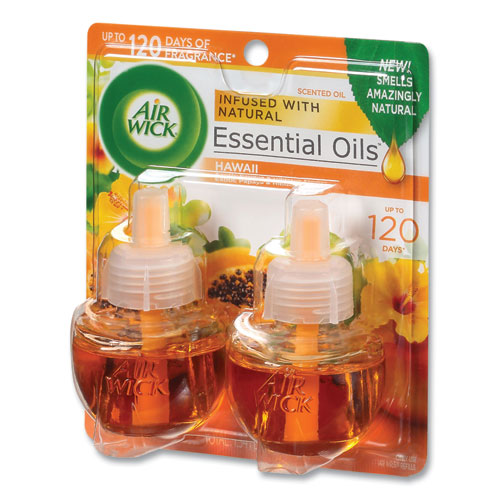 Scented Oil Twin Refill, Hawai'i Exotic Papaya-hibiscus Flower, 0.67 Oz