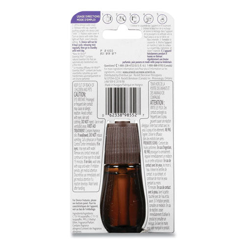 Essential Mist Refill, Lavender And Almond Blossom, 0.67 Oz Bottle, 6-carton