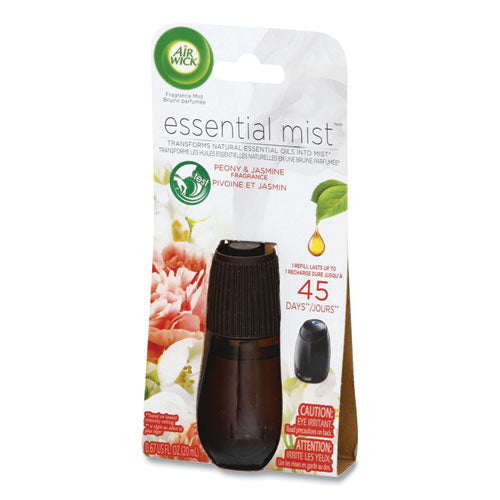 Essential Mist Refill, Peony And Jasmine, 0.67 Oz Bottle, 6-carton