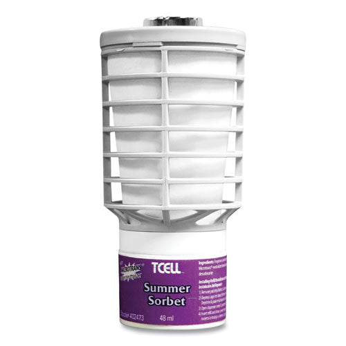 Tcell Air Freshener Dispenser Oil Fragrance Refill, Summer Sorbet, 1.6 Oz, 6-carton