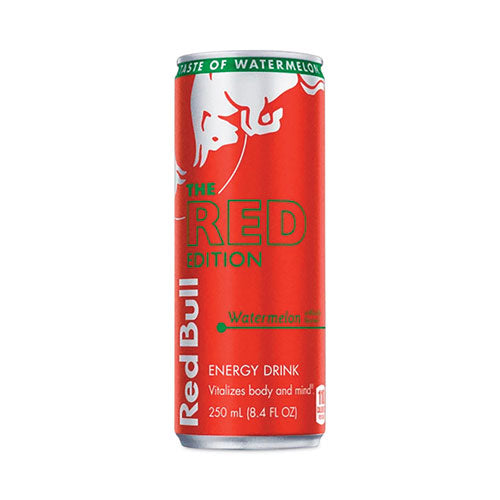 The Red Edition Energy Drink, Watermelon, 8.4 Oz Can, 24-carton