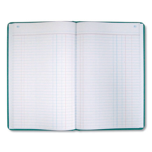 Tuff Series Accounting Journal, Green Cover, 7.25 X 12.13, 500 White Pages