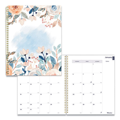 Monthly 14-month Planner, 11 X 8.5, Spring, 2022