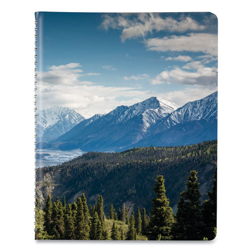 Mountains Weekly Appointment Book, 11 X 8.5, Blue-green-black, 2022