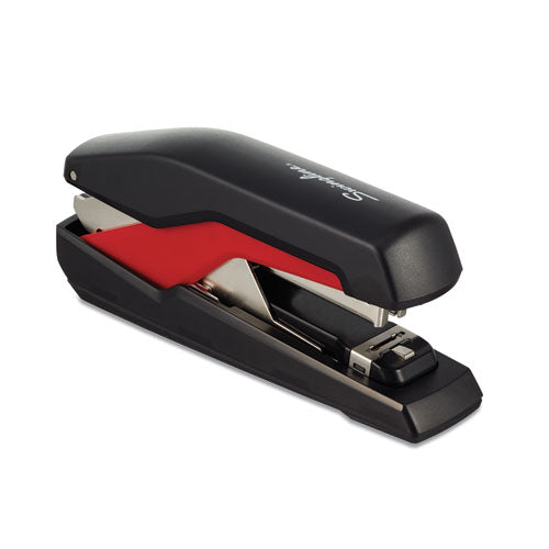 Omnipress So60 Heavy-duty Full Strip Stapler, 60-sheet Capacity, Black-red