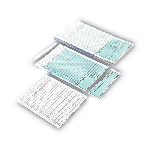Guest Check Book, Two-part Carbonless, 4.2 X 8.6, 1-page, 50 Forms-book, 50 Books-carton