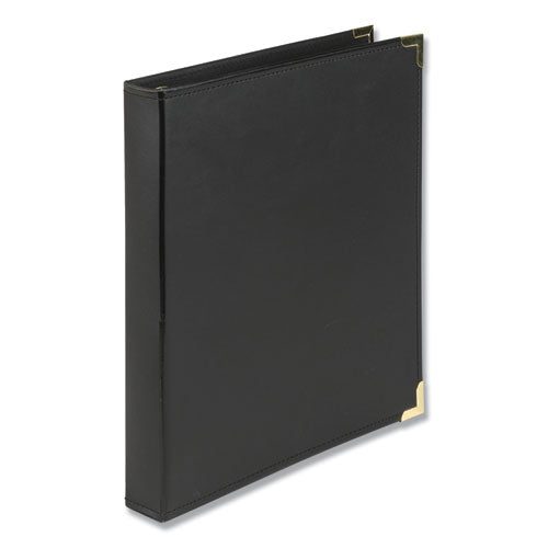 Classic Collection Ring Binder, 3 Rings, 1" Capacity, 11 X 8.5, Black