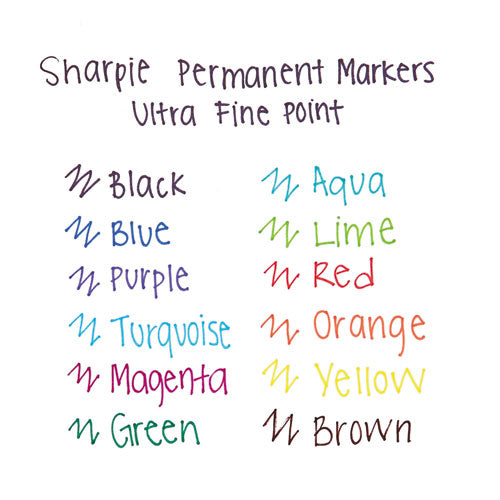 Sharpie RETRACTABLE - Marker - permanent - black, red, blue - fine - retractable (pack of 3)