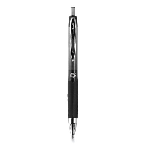 S-gel High-performance Gel Pen, Retractable, Medium 0.7 Mm, Assorted Ink Colors, Black Barrel, 4-pack