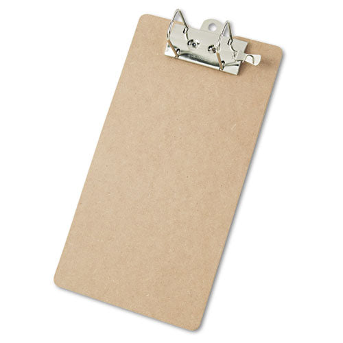 Recycled Hardboard Archboard Clipboard, 2" Clip Cap, 81-2 X 14 Sheets, Brown