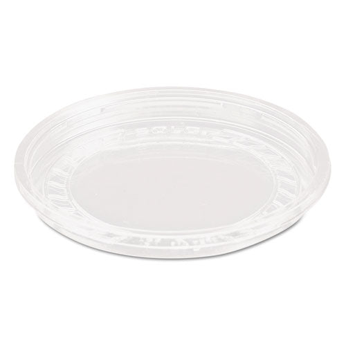 Bare Eco-forward Rpet Deli Container Lids, Recessed Lid, Fits 8 Oz, Clear, 50-pack, 10 Packs-carton