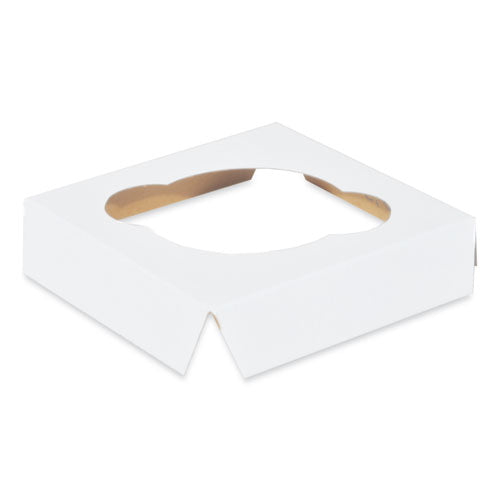 Cupcake Holder Inserts, 4.38 X 4.38 X 0.88, White-kraft, 200-carton