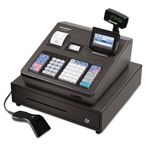 Xe Series Electronic Cash Register, Thermal Printer, 2,500 Look-ups, 25 Clerks, Lcd Display, 17.6 Lbs