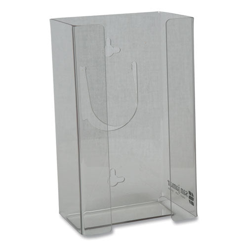 Clear Plexiglas Disposable Glove Dispenser, Single-box, 5 1-2w X 3 3-4d X 10h