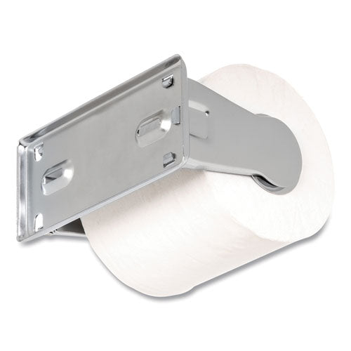 Locking Toilet Tissue Dispenser, 6 X 4 1-2 X 2 3-4, Chrome