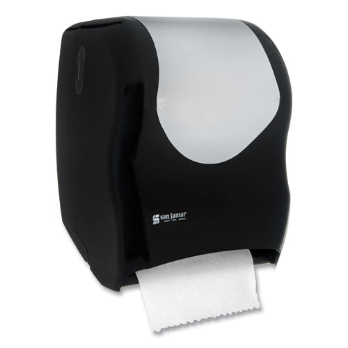 Tear-n-dry Touchless Roll Towel Dispenser, 16.75 X 10 X 12.5, Black-silver