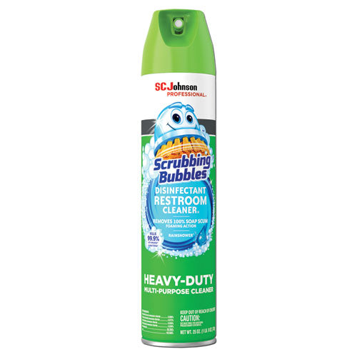 Disinfectant Restroom Cleaner Ii, Rain Shower Scent, 25 Oz Aerosol Spray, 12-carton