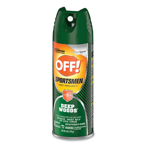Deep Woods Sportsmen Insect Repellent, 6 Oz Aerosol Spray, 12-carton