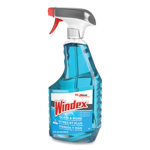 Ammonia-d Glass Cleaner, Fresh, 32 Oz Spray Bottle, 8-carton