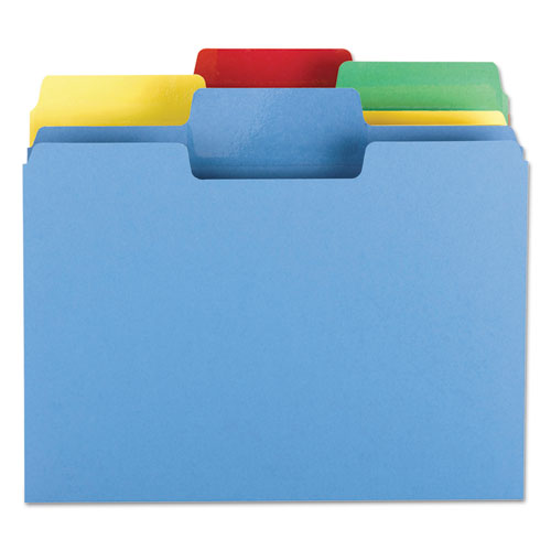 Erasable Supertab File Folders, 1-3-cut Tabs, Letter Size, Assorted, 24-pack